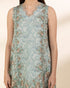 Unstitched Women's Blue Lawn 3 Piece Suit